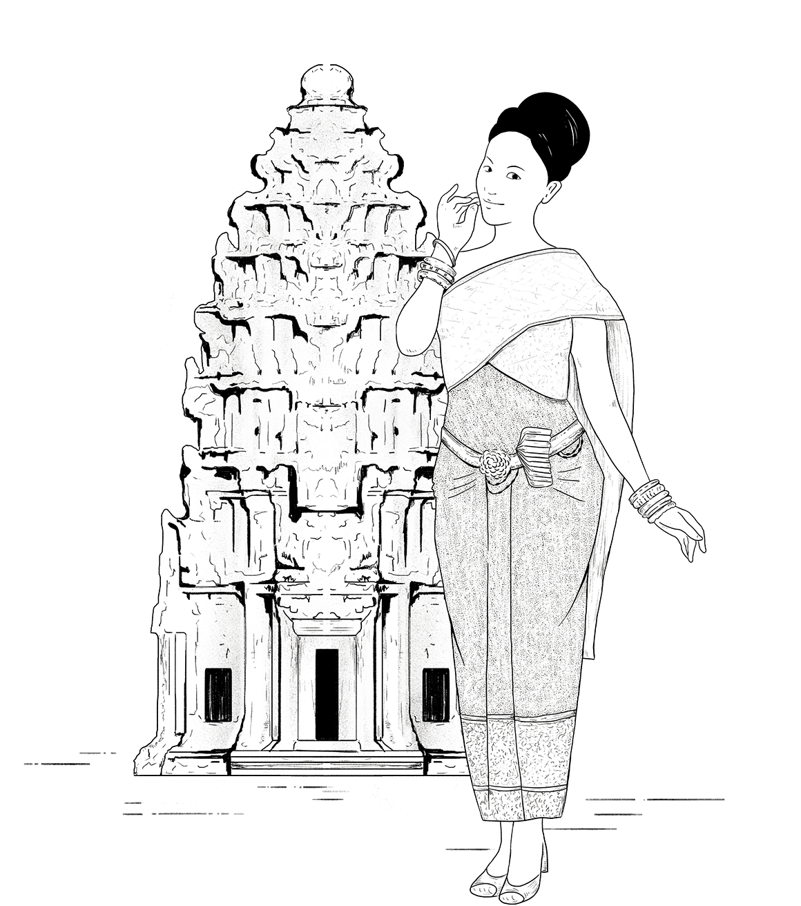 CAMBODIA illustration