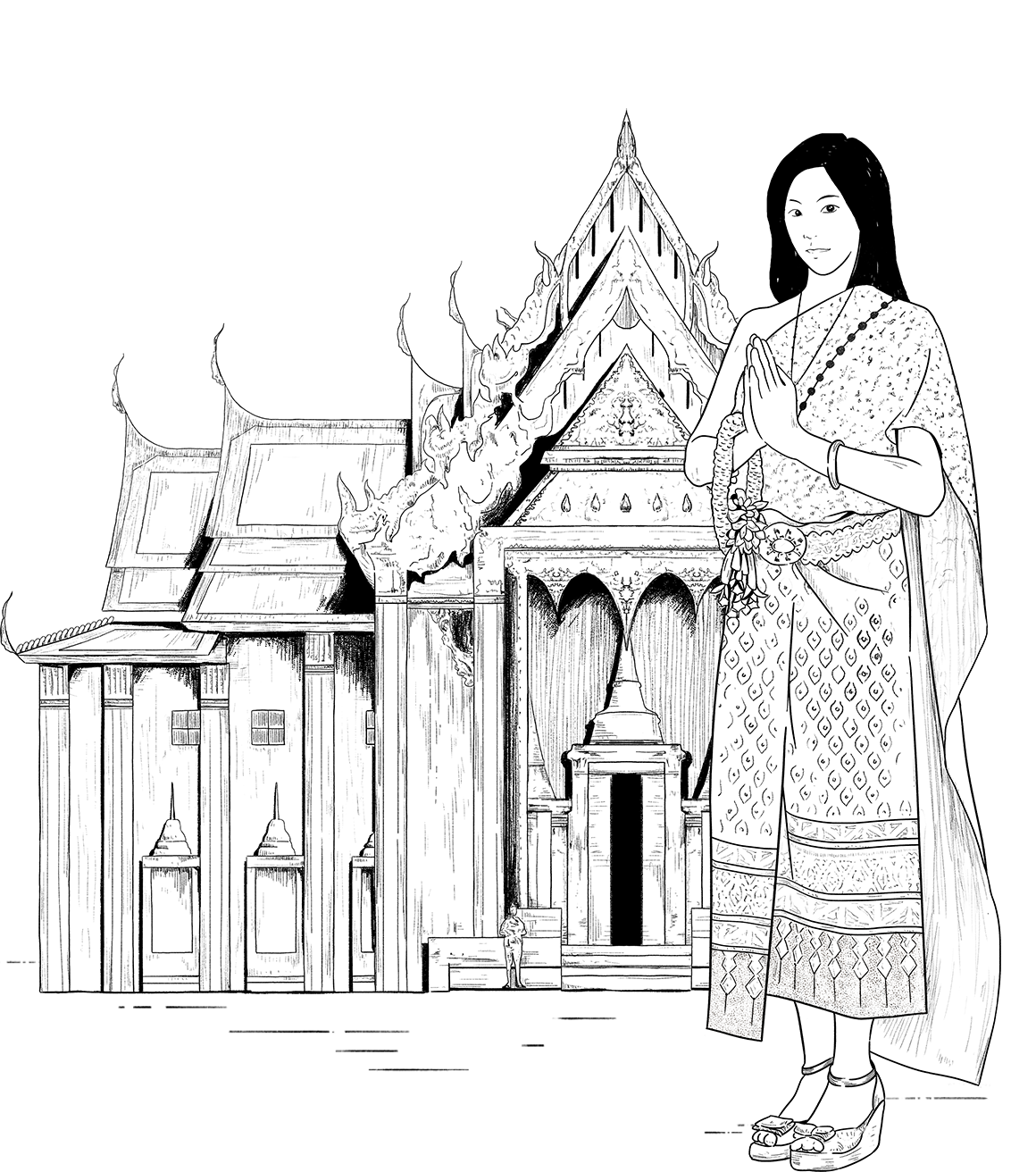 Thailand illustration